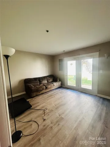a front view of a house with balcony