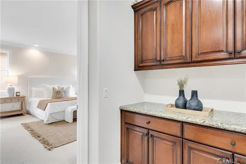 a work room with furniture