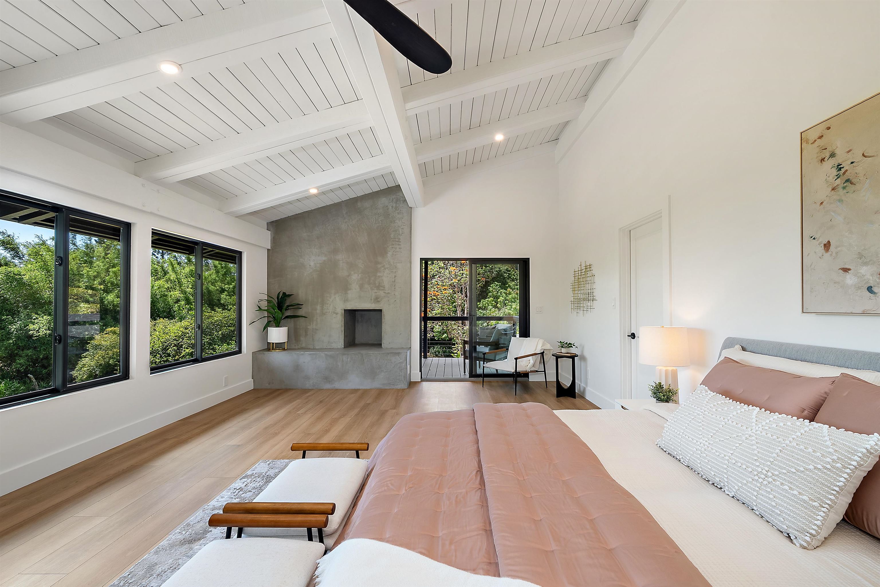 965 Hog Back Road Haiku, HI 96708 - Photo 5 of 35 a living room with furniture and a large window