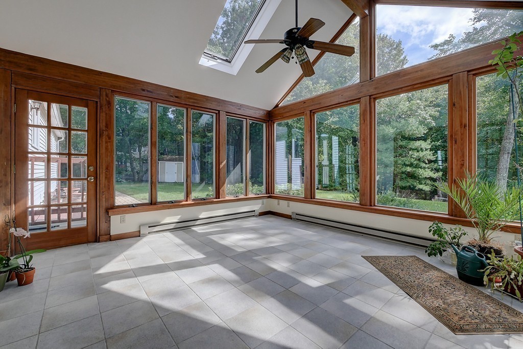 32 Bayberry Road Groton, MA 01450 - Photo 10 of 30 a view of an entryway with a garden