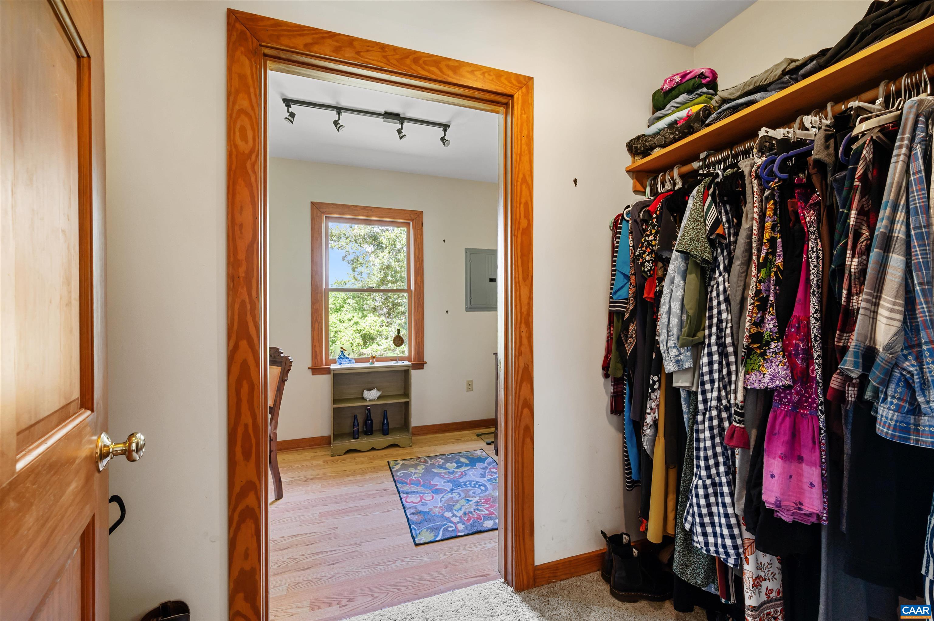 189 Edgehill Way Faber, VA 22938 - Photo 17 of 44 a view of walk in closet with clothes and shoes