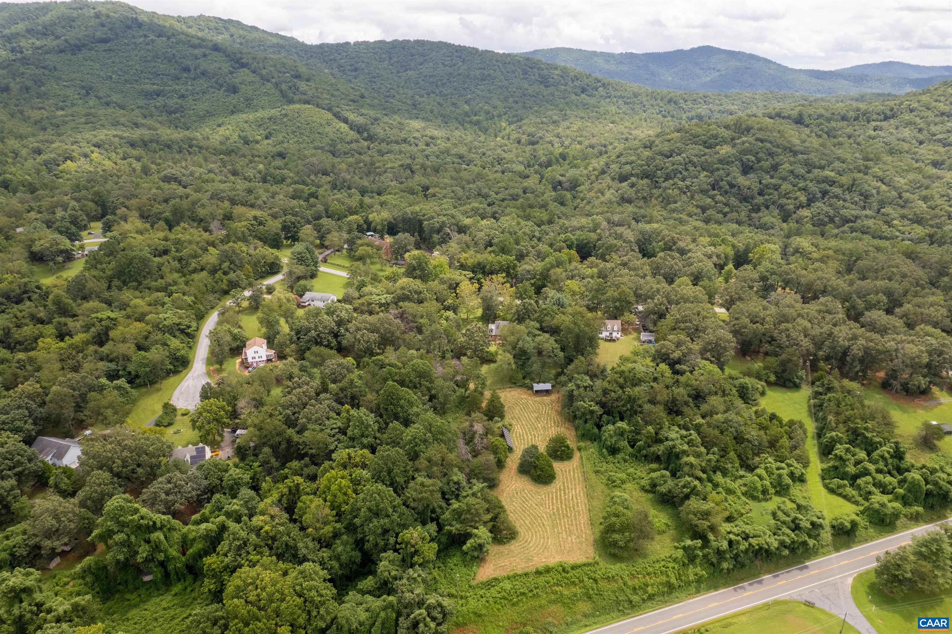 189 Edgehill Way Faber, VA 22938 - Photo 42 of 44 a view of a forest with a street
