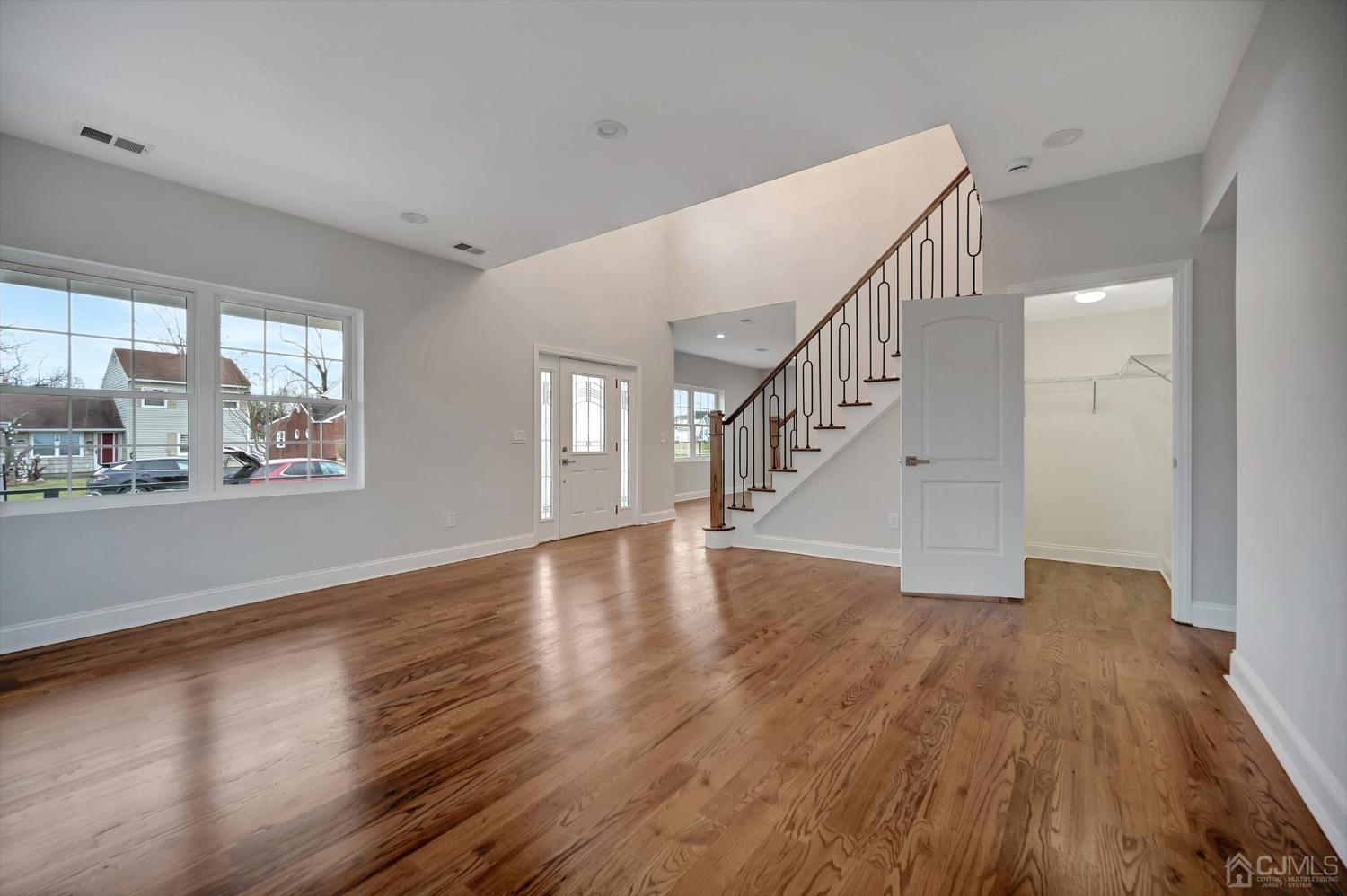 55 Walnut Street Edison, NJ 08817 - Photo 6 of 40 a view of an entryway with wooden floor