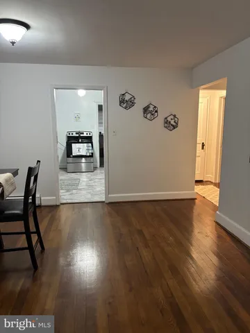 a view of livingroom with furniture and wooden floor