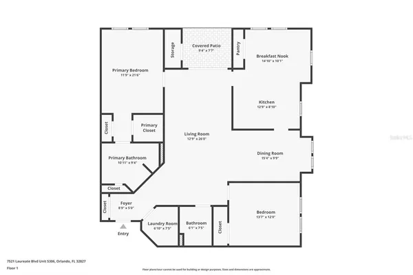$445,000 | 7521 Laureate Boulevard, Unit 5306, Orlando, FL 32827