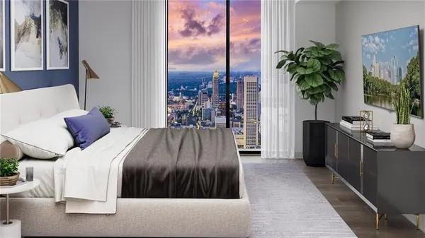 $2,714 | 161 Peachtree Center Avenue Northeast, Unit 2X2, Atlanta, GA 30303