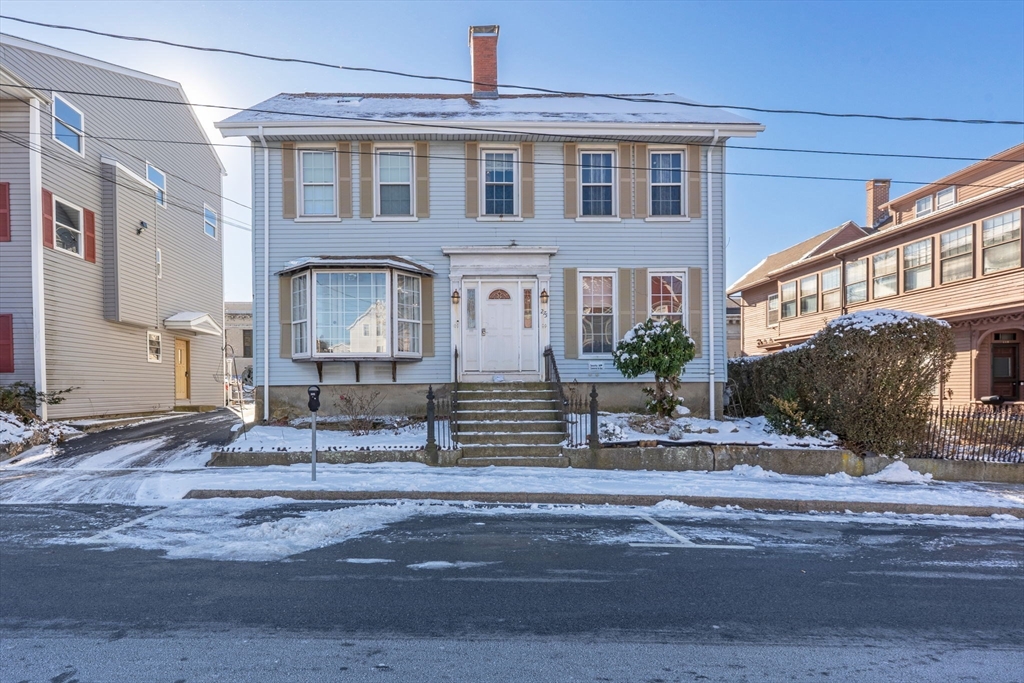 275 Bank Street Fall River, MA 02720 - Photo 1 of 20 a front view of a house