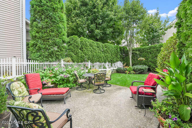 8 Rippowam Road, Unit B Cos Cob, CT 06807 - Photo 25 of 38 Backyard Oasis