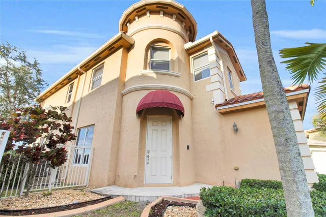 a view of a house with a porch