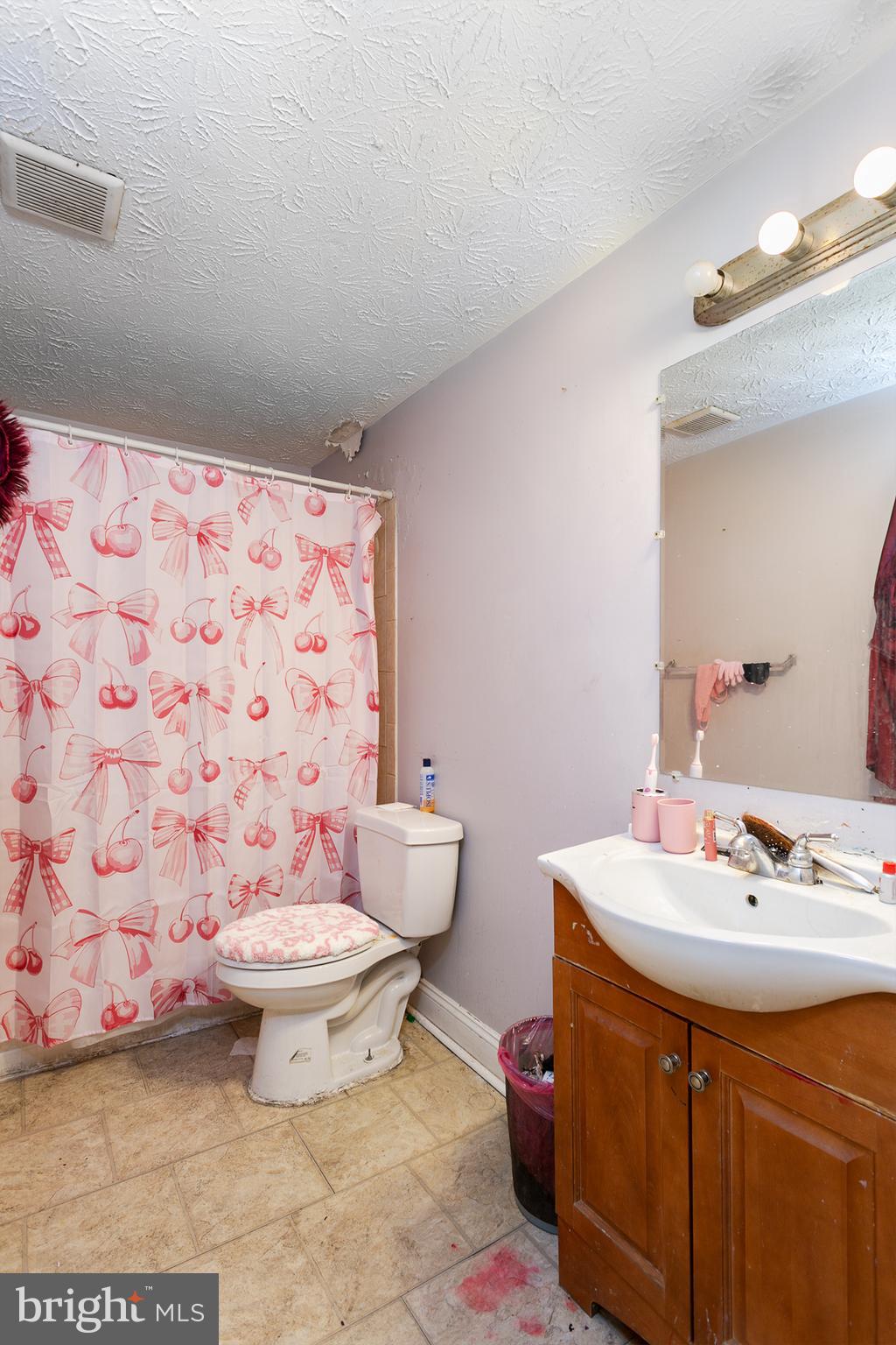 1217 Division Street Baltimore, MD 21217 - Photo 7 of 14 a bathroom with a sink toilet and shower