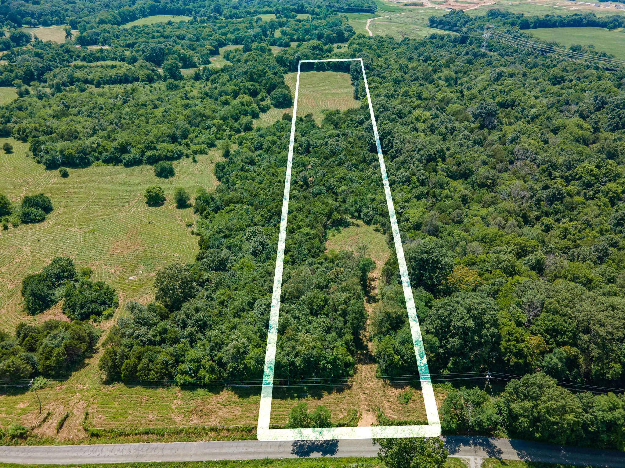 1 Double Branch Road Columbia, TN 38401 - Photo 5 of 7 a backyard of a house with lots of green space