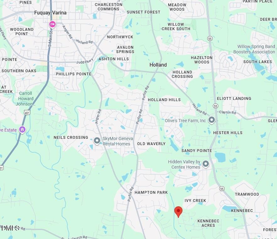 1036 Red Finch Way Fuquay-Varina, NC 27526 - Photo 25 of 25 1036 Red Finch Way Map