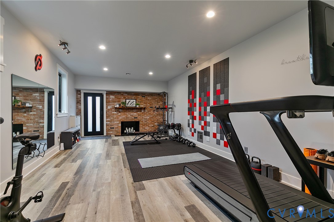 4541 Arrowhead Road Richmond, VA 23235 - Photo 47 of 67 The basement now features LVP flooring, drywall, r