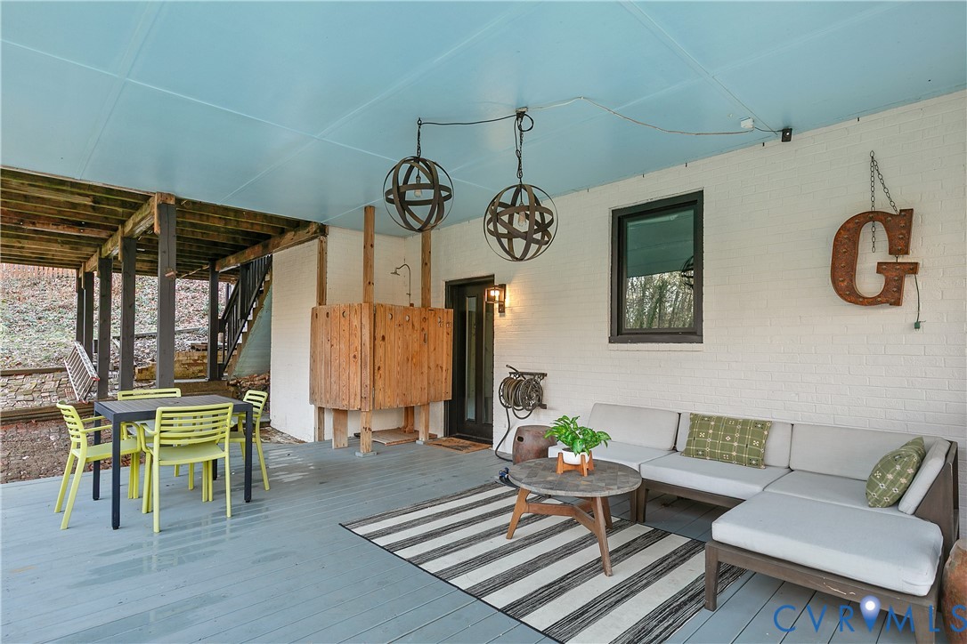 4541 Arrowhead Road Richmond, VA 23235 - Photo 54 of 67 Covered back patio with garage pedestrian door