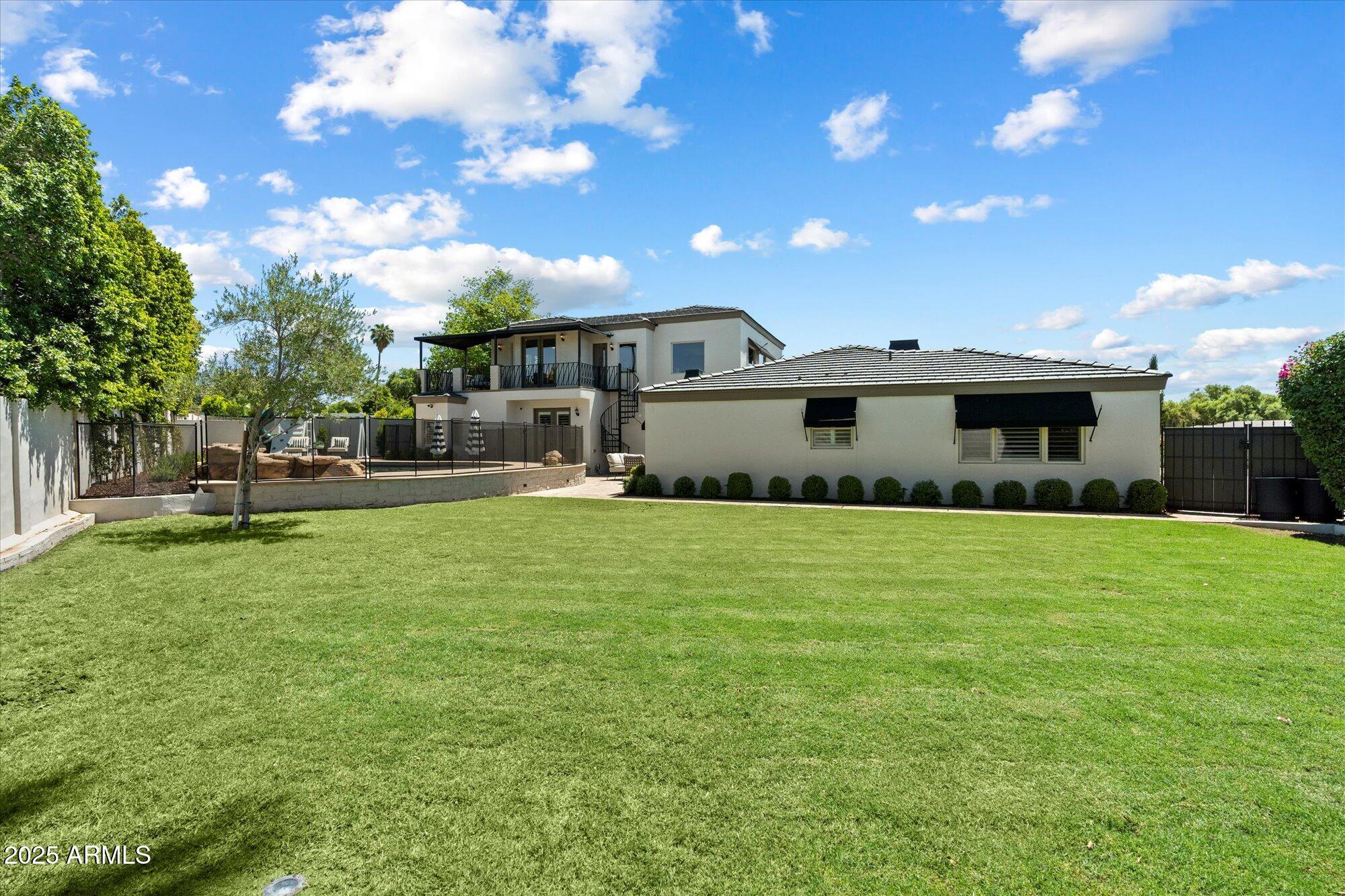 4502 East Exeter Boulevard Phoenix, AZ 85018 - Photo 44 of 48 Expansive Backyard Lawn