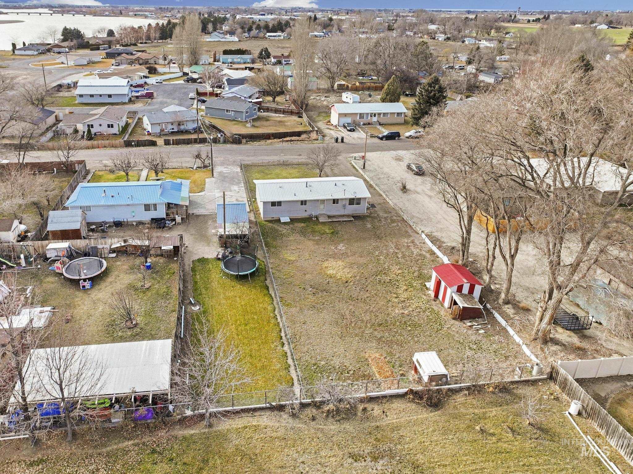 1840 V Street Heyburn, ID 83336 - Photo 37 of 45 Aerial overview of property's location with nearby suburban area