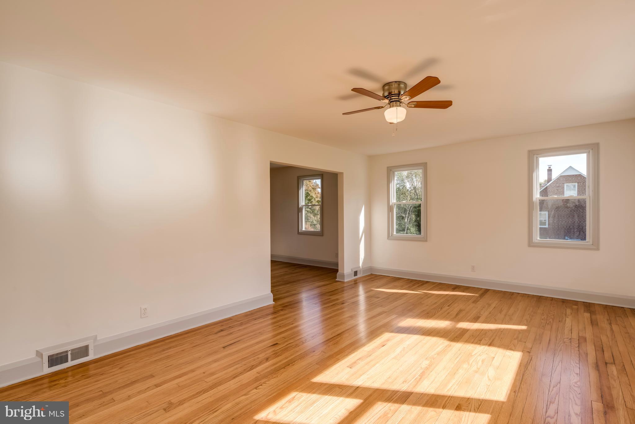 13327 Fork Road Baldwin, MD 21013 - Photo 3 of 23 Living room has beautiful hardwood floors