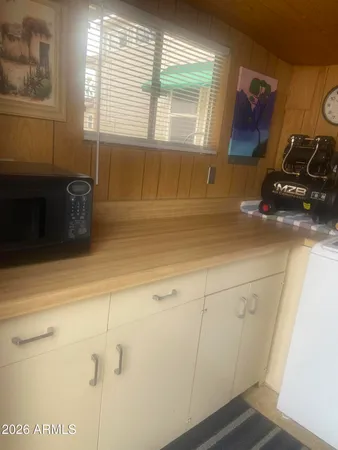 a bathroom with a sink and a vanity