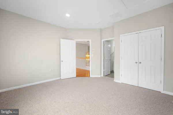 a view of empty room