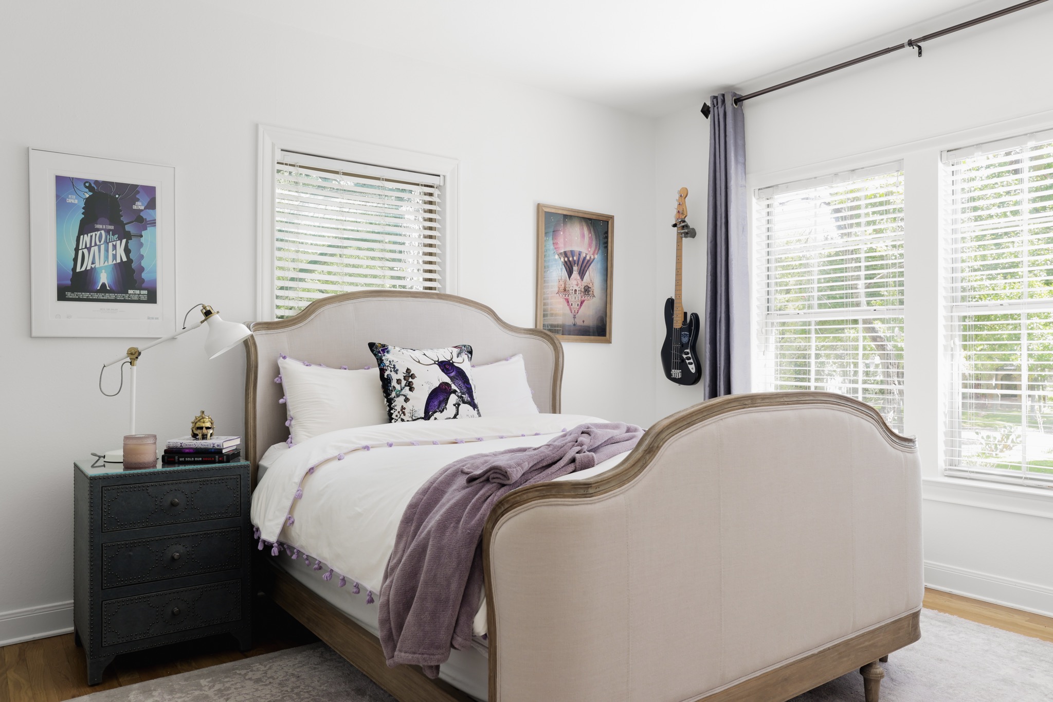 2803 Bridle Path Austin, TX 78703 - Photo 14 of 21 Bedroom featuring wood finished floors