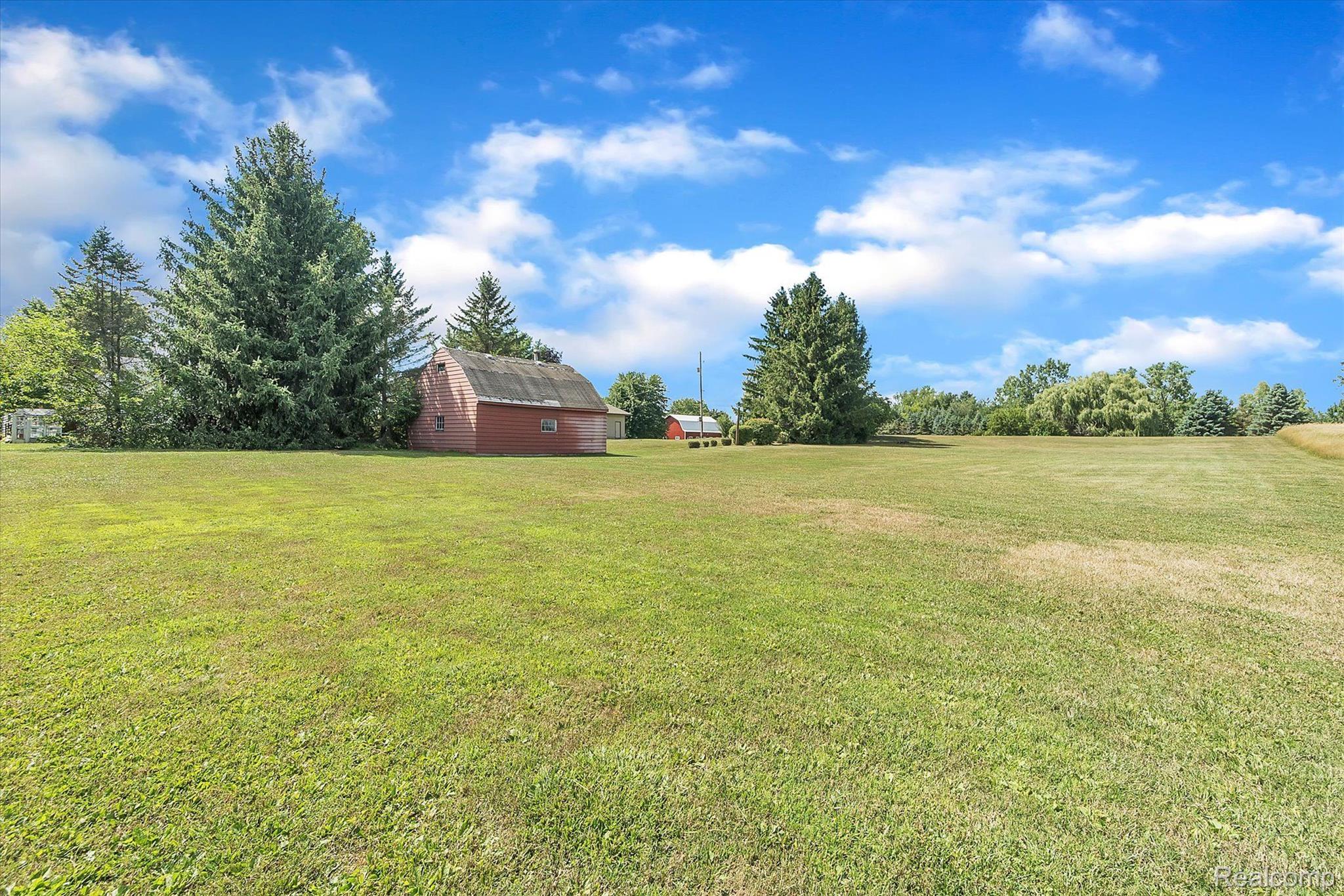 12265 Sharp Road Linden, MI 48451 - Photo 29 of 34 View of back yard from South side