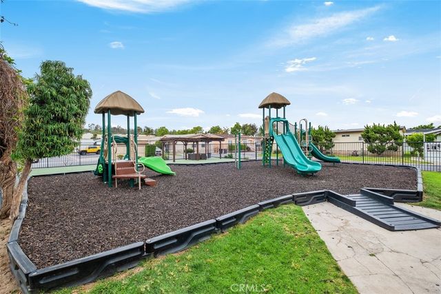 a view of outdoor space with playground