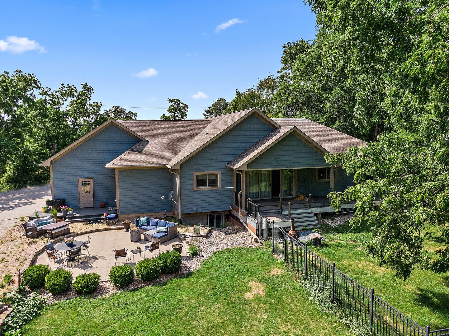 1212 Sycamore Road DeKalb, IL 60115 - Photo 42 of 44 a front view of house with yard and outdoor seating