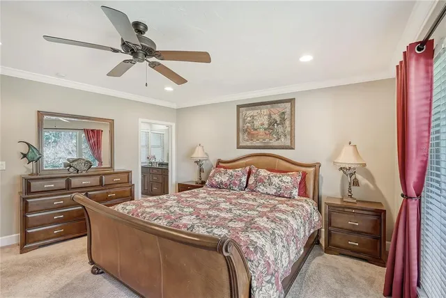 a view of a swimming pool with lounge chair