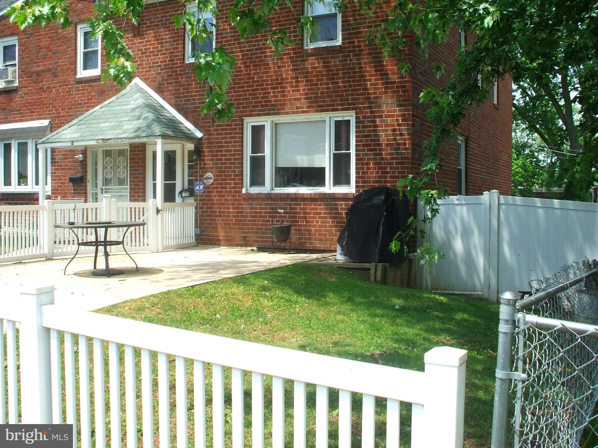 1328 Adair Road Brookhaven, PA 19015 - Photo 1 of 30 Exterior Front W/ Patio & Fenced Yard