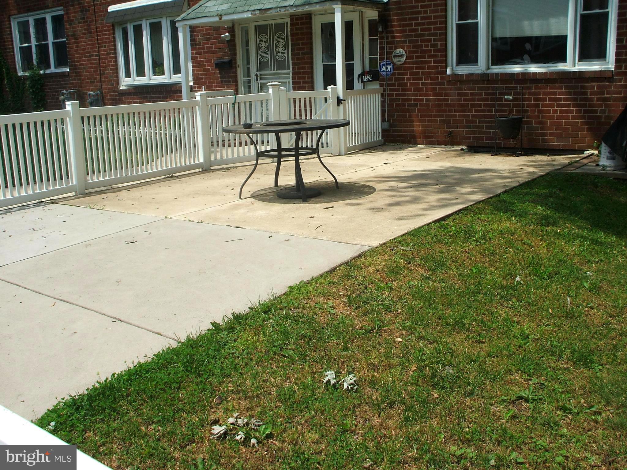 1328 Adair Road Brookhaven, PA 19015 - Photo 3 of 30 Large Front Patio For Outdoor Entertaining