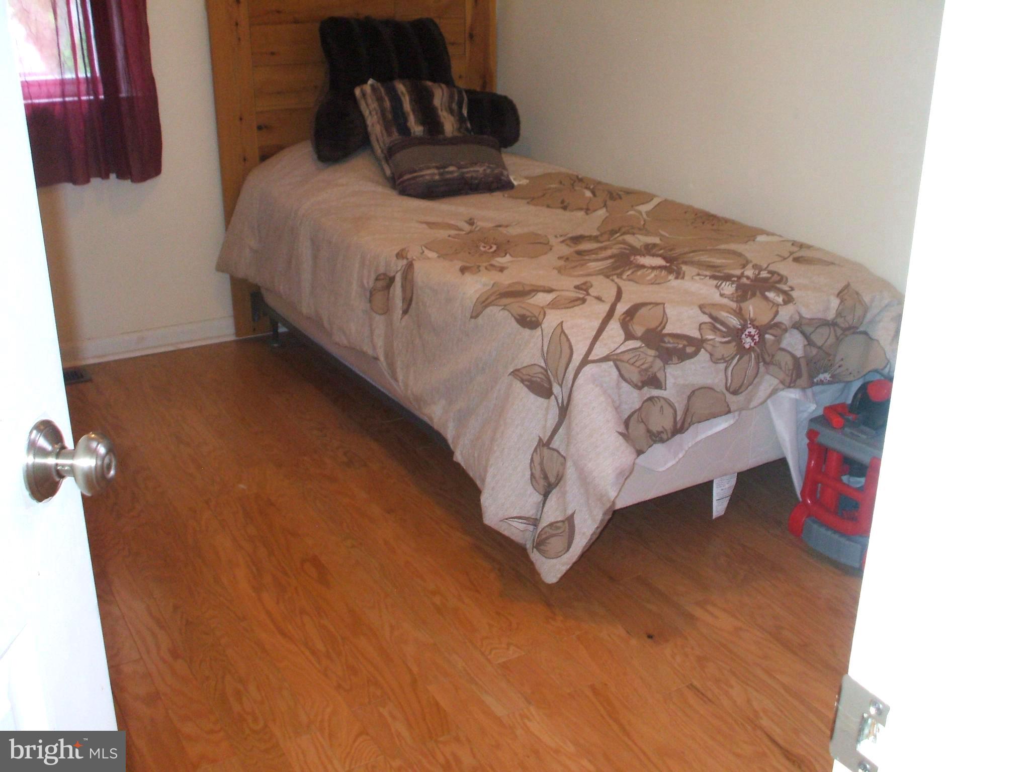 1328 Adair Road Brookhaven, PA 19015 - Photo 21 of 30 Bedroom 3 W/Hardwood Floor & Ceiling Fan