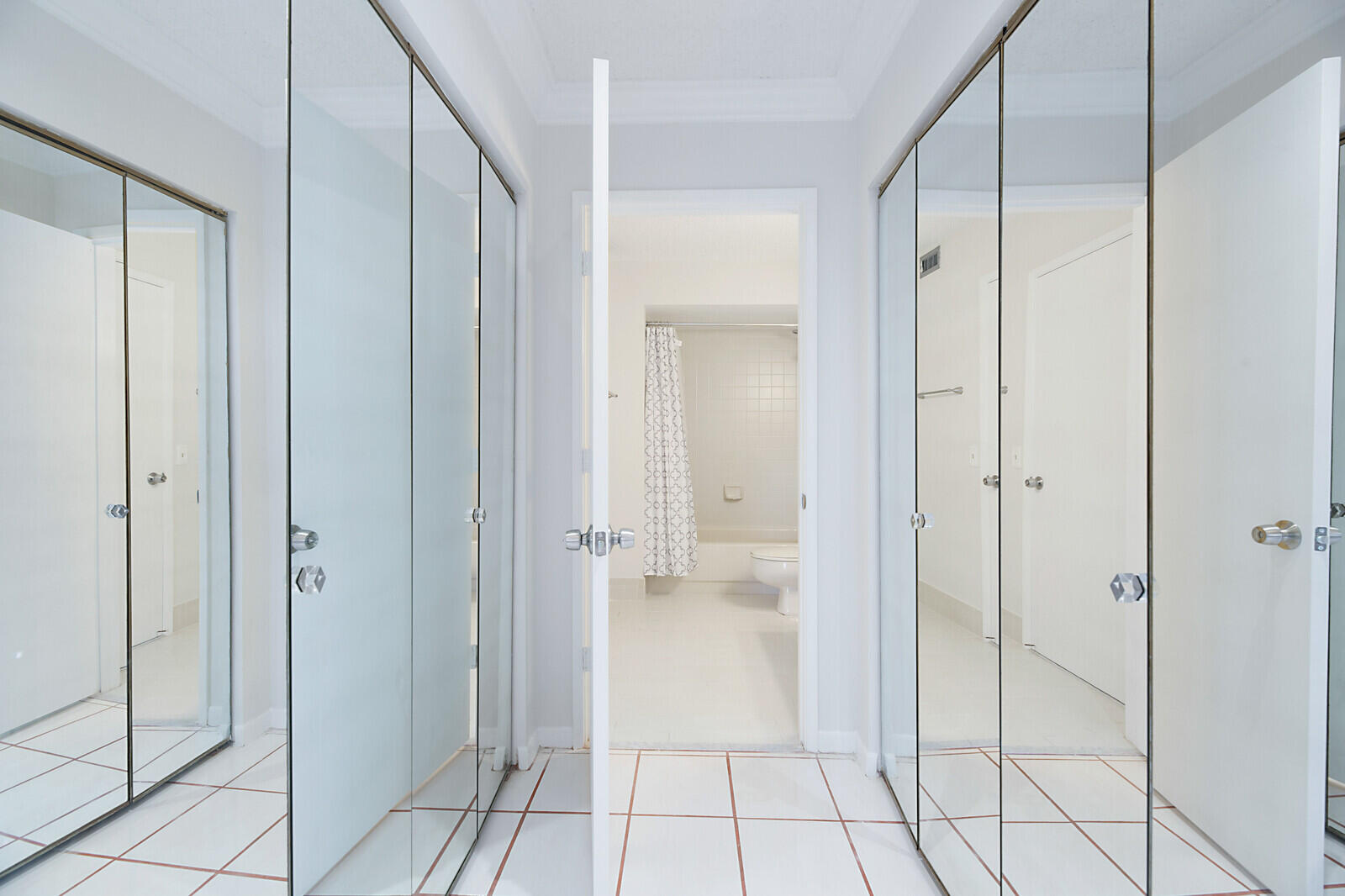 9335 Flynn Circle, Unit 1 Boca Raton, FL 33496 - Photo 21 of 32 2nd Bedroom Closets