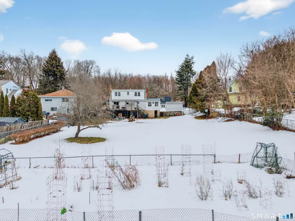 a view of outdoor space with seating