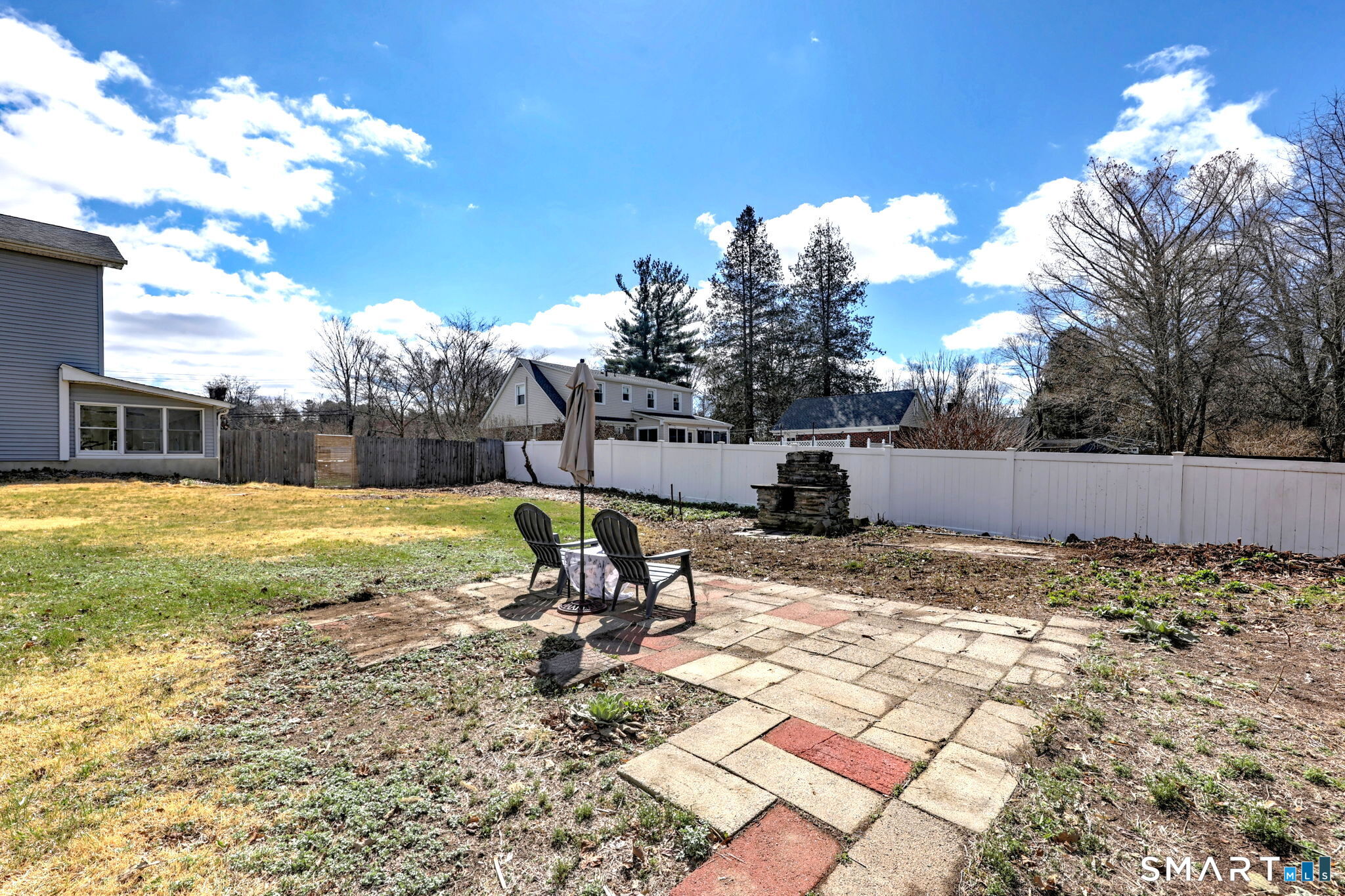4 Fairview Road Woodbridge, CT 06525 - Photo 35 of 37 Level expansive yard, perfect for a wiffle ball game.