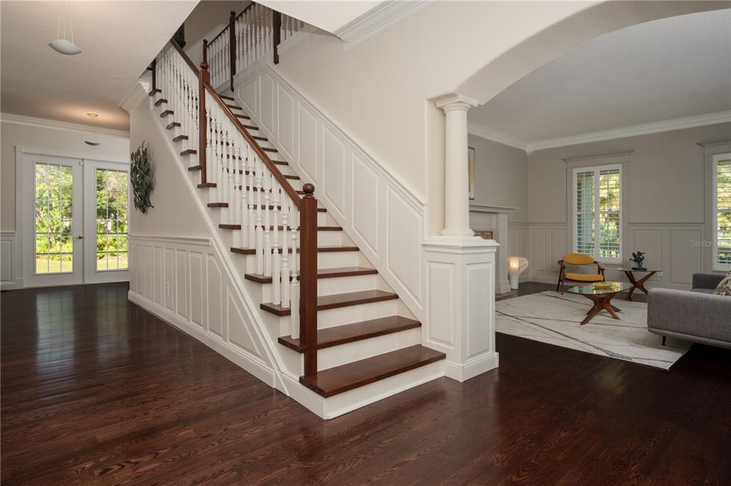 7 Bulow's Landing Flagler Beach, FL 32136 - Photo 14 of 92 a view of entryway and hall with wooden floor