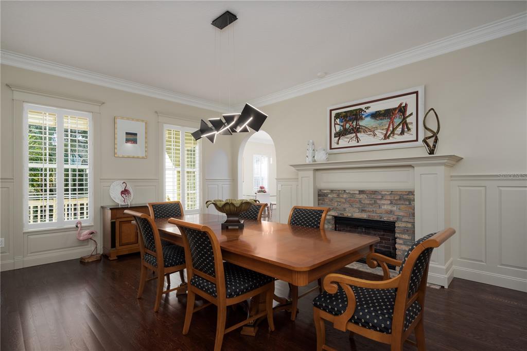7 Bulow's Landing Flagler Beach, FL 32136 - Photo 19 of 92 a view of a dining room with furniture window and wooden floor
