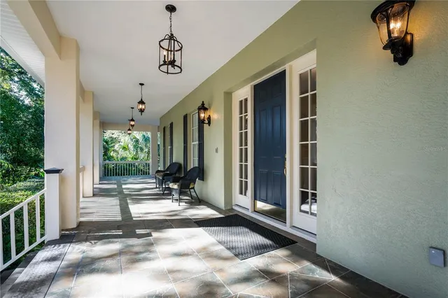 a view of a entryway door of the house