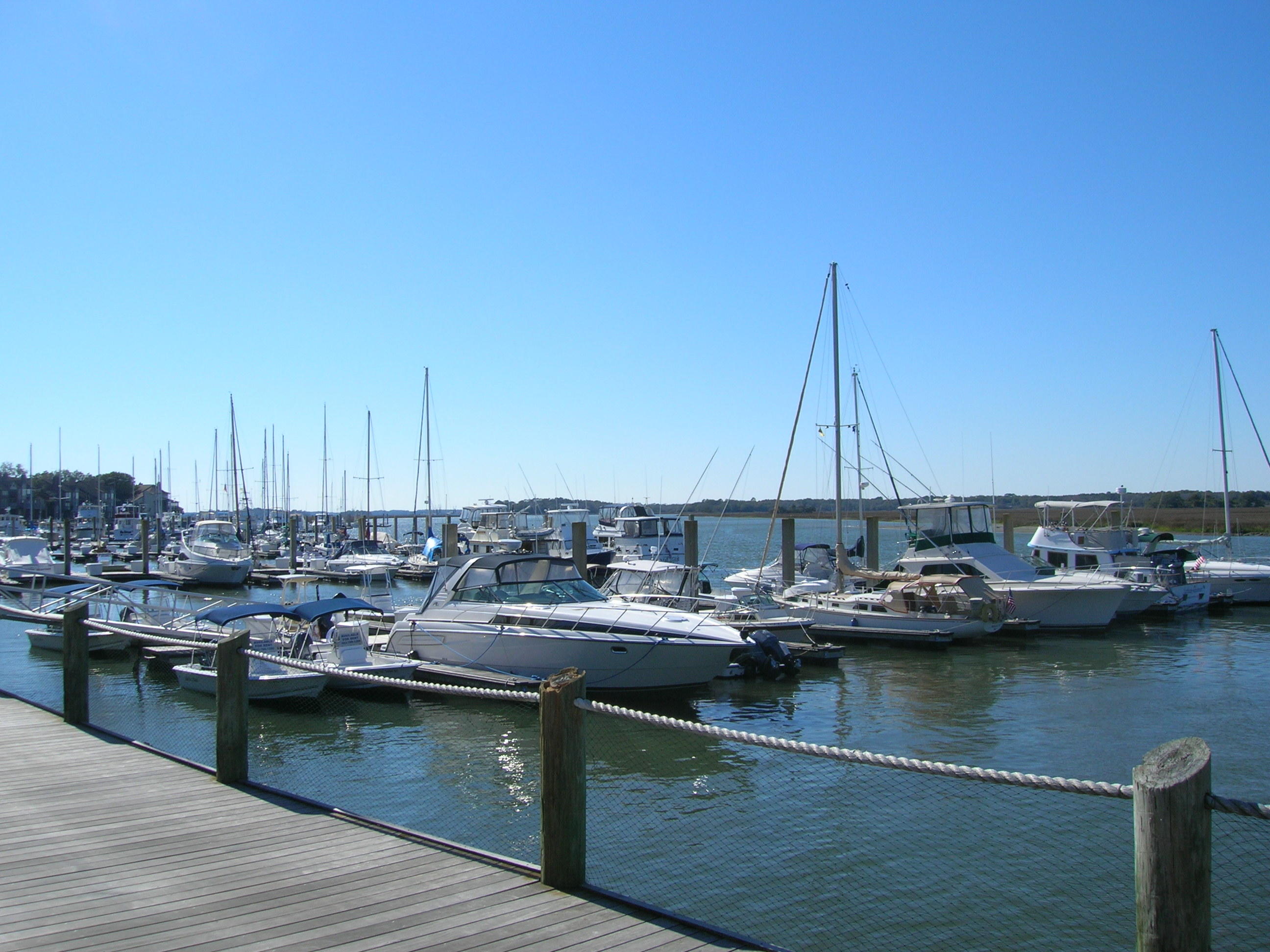2876 Captain Sams Road Johns Island, SC 29455 - Photo 16 of 21 Bohicket Marina Boats