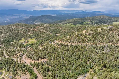 a view of mountain with outdoor space