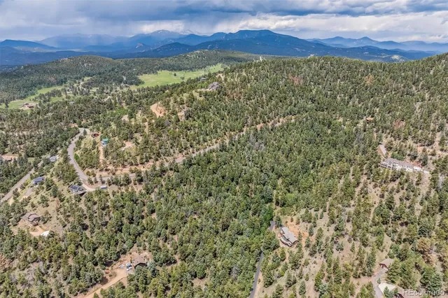 a view of a area with lots of flowers