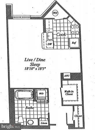 $2,100 | 1021 North Garfield Street, Unit B35, Arlington, VA 22201