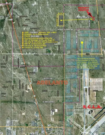 $18,000 | 0 Colusa & Koala Avenue, Adelanto, CA 92301
