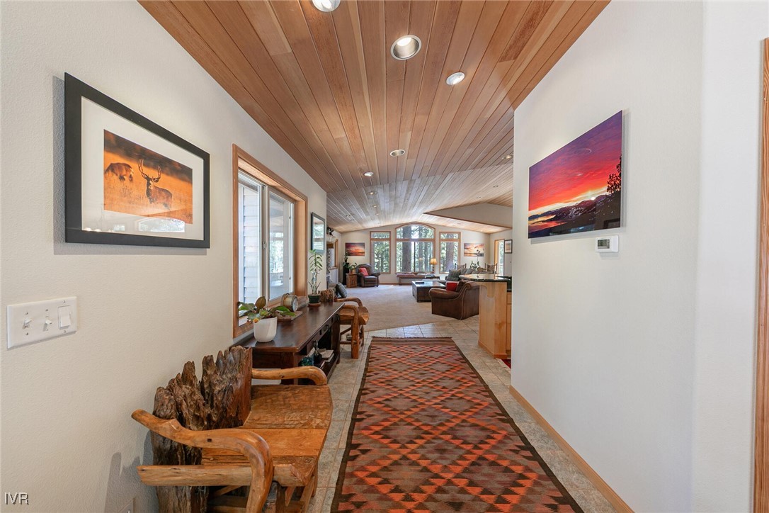 967 Jennifer Street Incline Village, NV 89451 - Photo 12 of 40 Upper Hall to Living Room