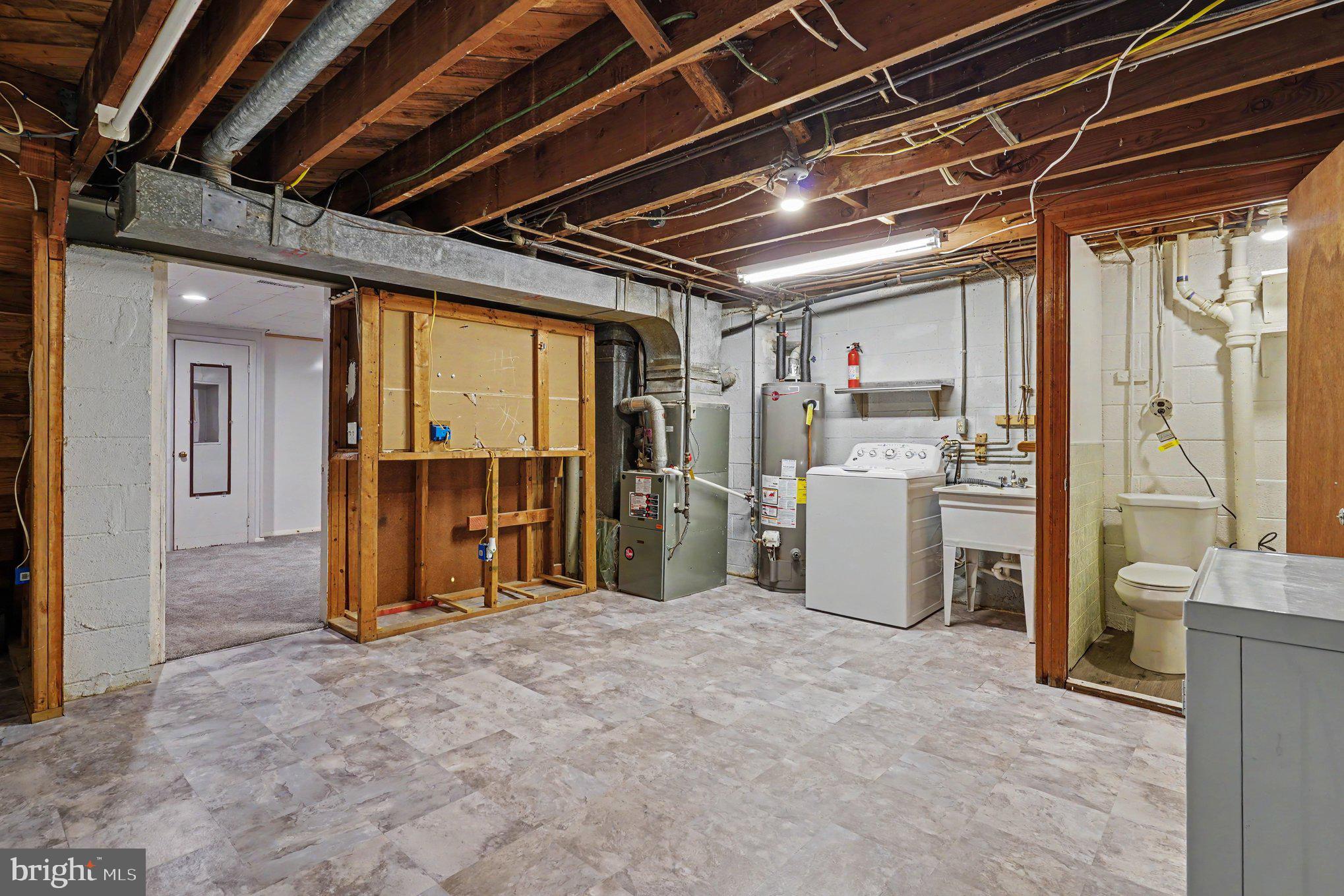 7729 Charlesmont Road Baltimore, MD 21222 - Photo 30 of 43 a view of a storage & utility room