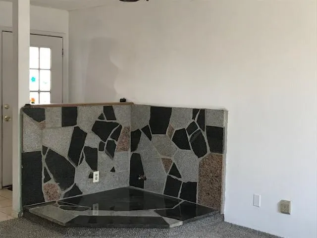 a view of water heater room