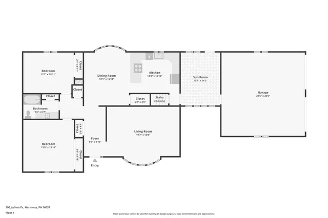 a picture of a floor plan
