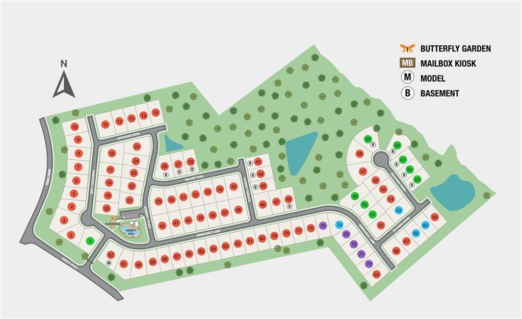 3299 Shirecrest Lane Dacula, GA 30019 - Photo 30 of 38 a utility room with lots of small trees and cars