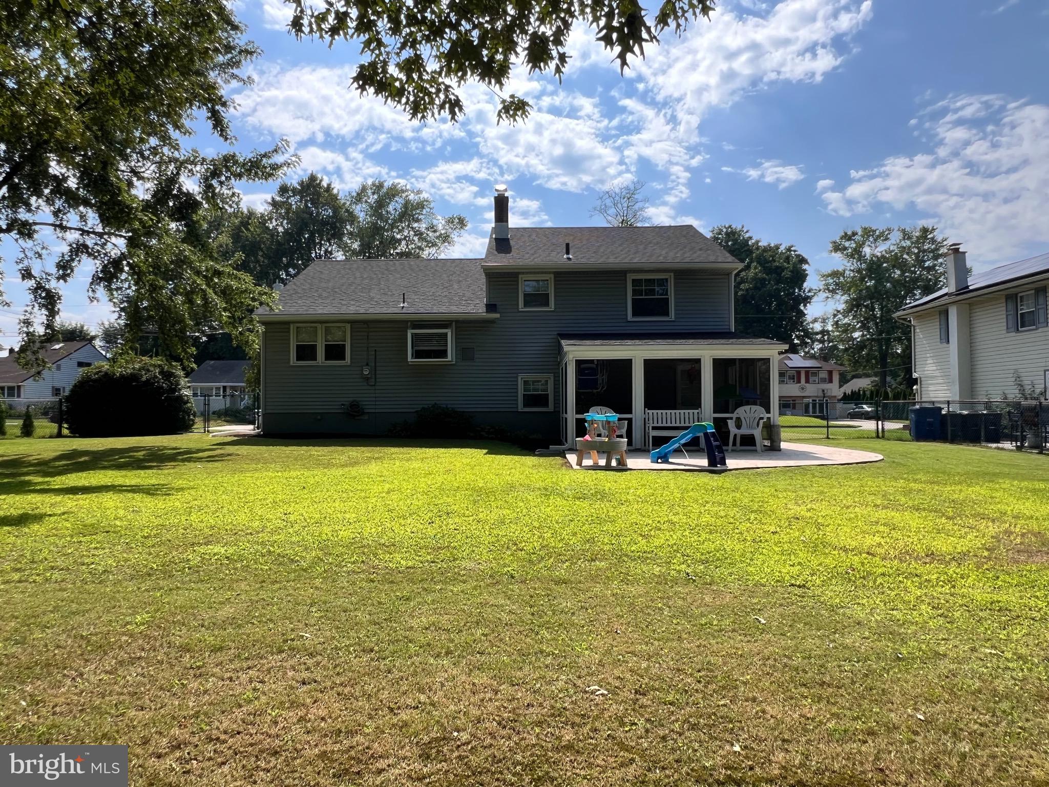 216 Fenimore Lane Delanco, NJ 08075 - Photo 25 of 25 a front view of house with yard and swimming pool