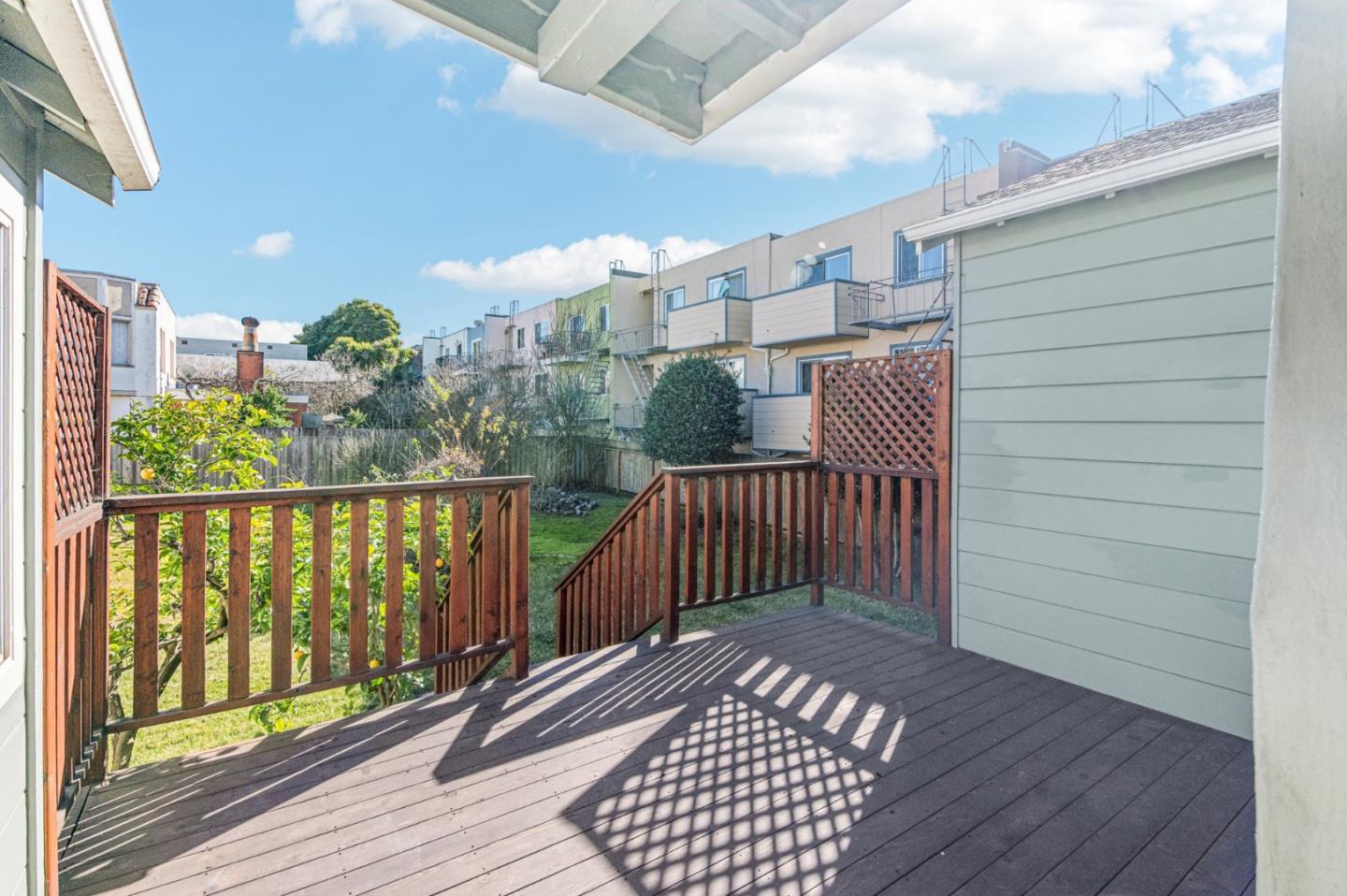 136 Chester Street Daly City, CA 94014 - Photo 34 of 48 a view of a balcony with wooden floor