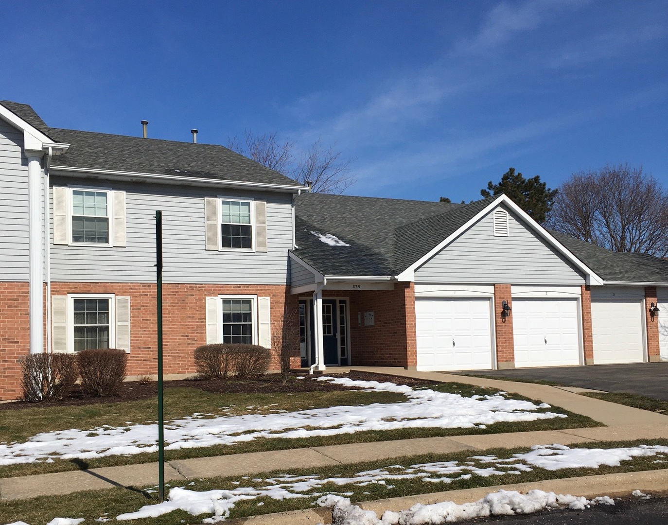 875 Golf Course Road, Unit 3 Crystal Lake, IL 60014 - Photo 1 of 1 a view of a house with a yard and large tree